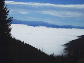 Cloud mountains; 7-23-12; 8:51am; Teton Pass, WY; f 8; 1/676; Fujifilm Finepix S2950